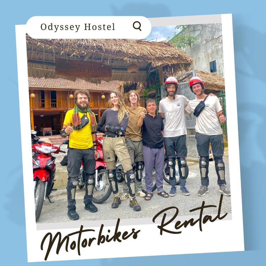 Odyssey Hostel, Tours & Motorbikes Rental 하 기앙 외부 사진